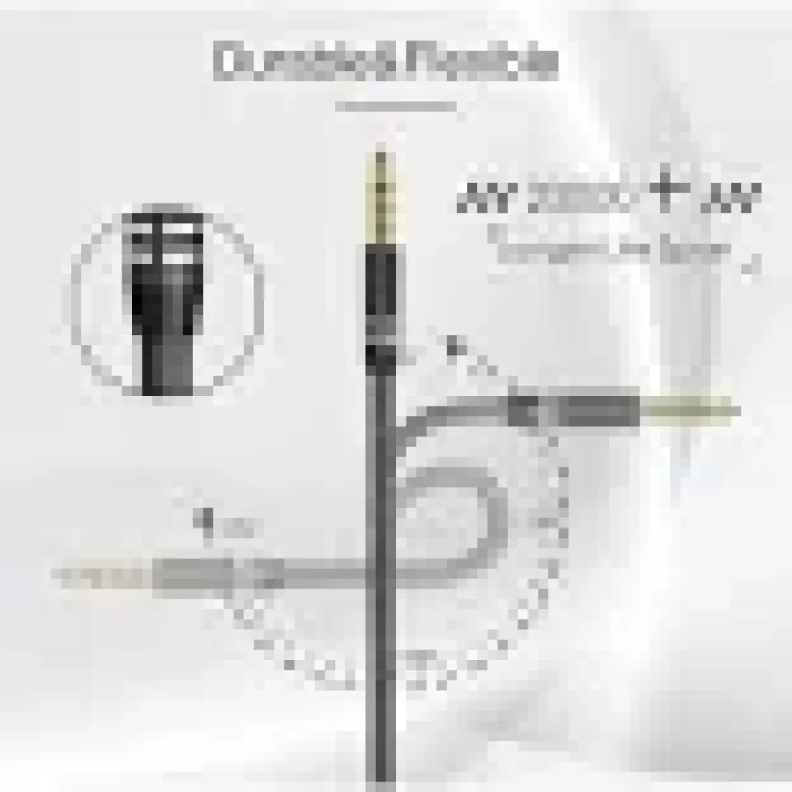 Boblov 4 Boğumlu 3.5mm Stereo Aux Kablosu 3,5 mm Erkek - Erkek Kablo 1 Metre