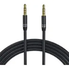 Boblov 4 Boğumlu 3.5mm Stereo Aux Kablosu 3,5 mm Erkek - Erkek Kablo 1 Metre