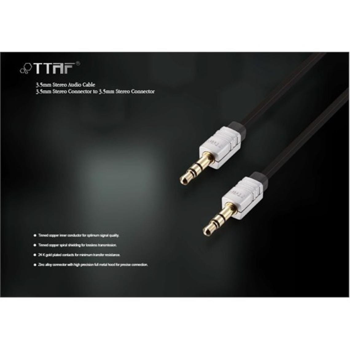 TTAF Nano Pro 3.5mm Stereo -  3.5mm Stereo Ses Kablosu 1m