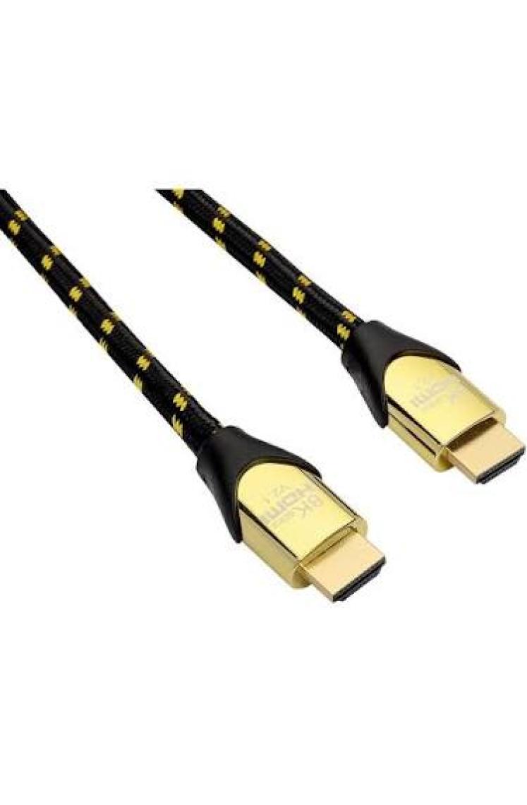 Gplus 8K60 6 Metre HDMI 2.1 48 Gbps 8k Ultra Hd Premium Sertifikalı 8k 60Hz 4320P 4K 120Hz 2160P 26 Awg D-Hdr Hdcp 2.3 Earc Destekli 48 Gbps Ultra Yüksek Çözünürlüklü HDMI 2.1 Görüntü Kablosu
