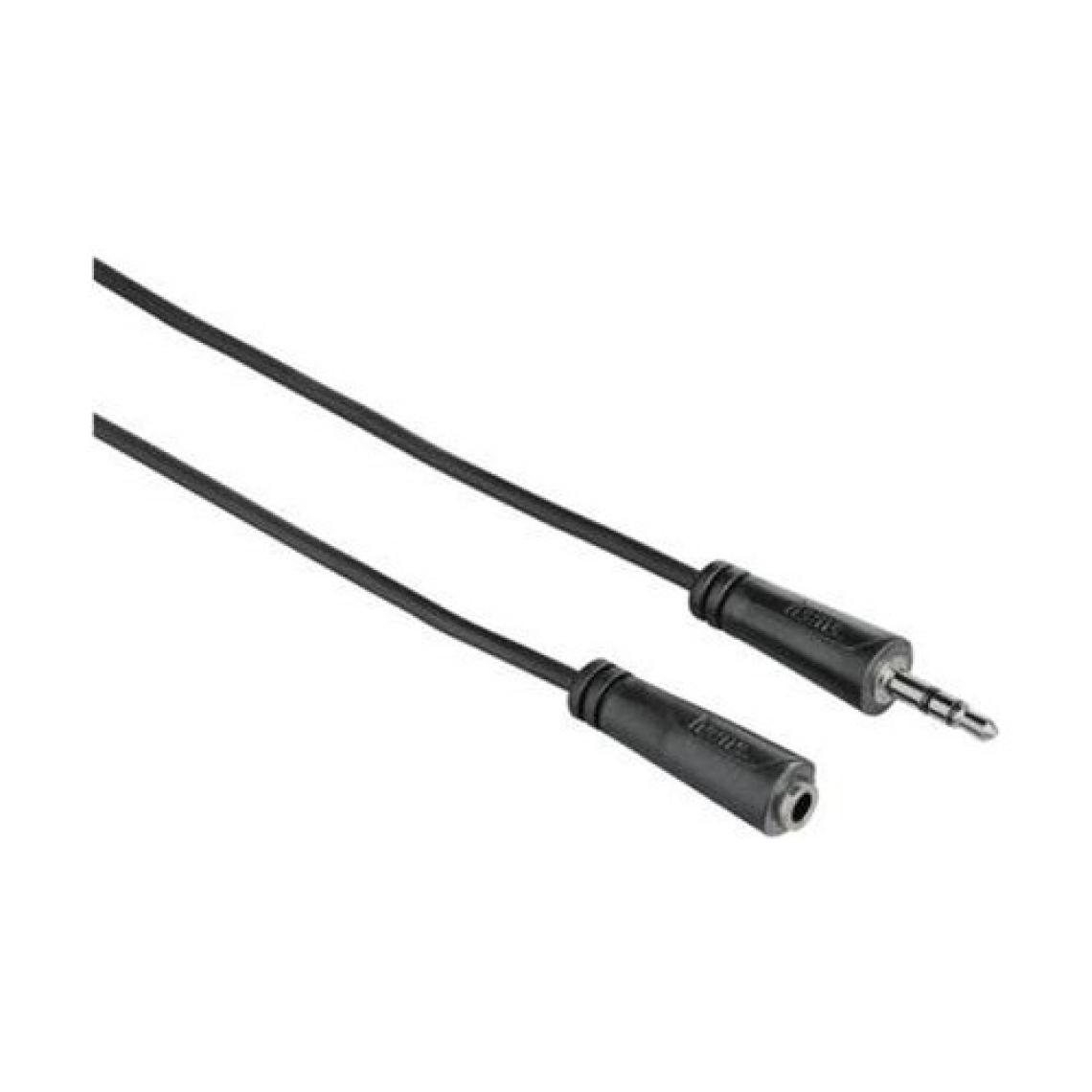 Hama 3.5mm - 3.5mm Soket Stereo Siyah 1S 5M