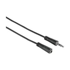 Hama 3.5mm - 3.5mm Soket Stereo Siyah 1S 5M