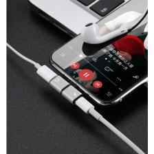 Codegen Apple iPhone Uyumlu Lightning 2 Port Çoklayıcı Dönüştürücü Gümüş Adaptör CDG-CNV43