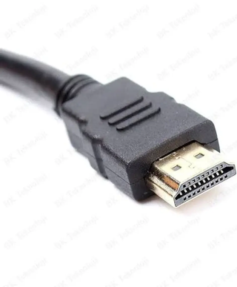 BK Teknoloji HDMI 1.4 Erkek-Dişi Kısa Uzatma Kablosu 3D Full Hd - 30CM