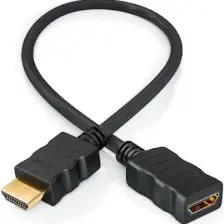 BK Teknoloji HDMI 1.4 Erkek-Dişi Kısa Uzatma Kablosu 3D Full Hd - 30CM