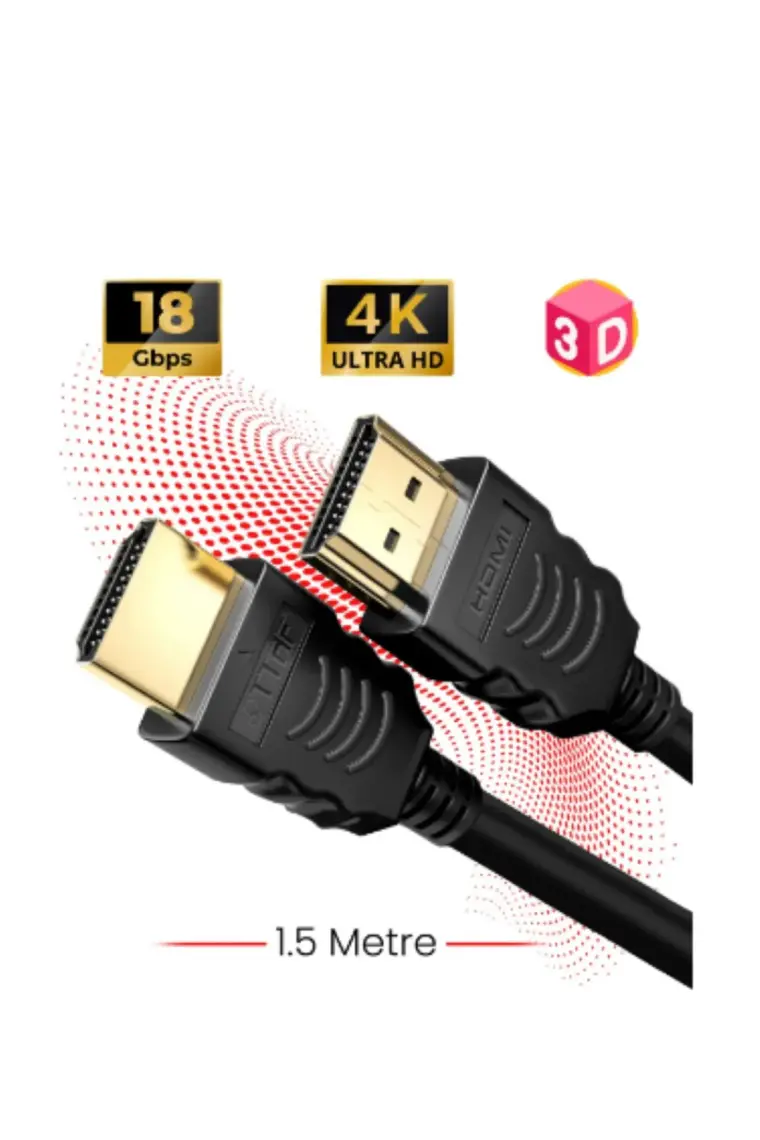 Ttaf HDMI 2.0 4K Ultra Hd 60 Hz Ses ve Görüntü Aktarım Kablosu 1,5 Metre