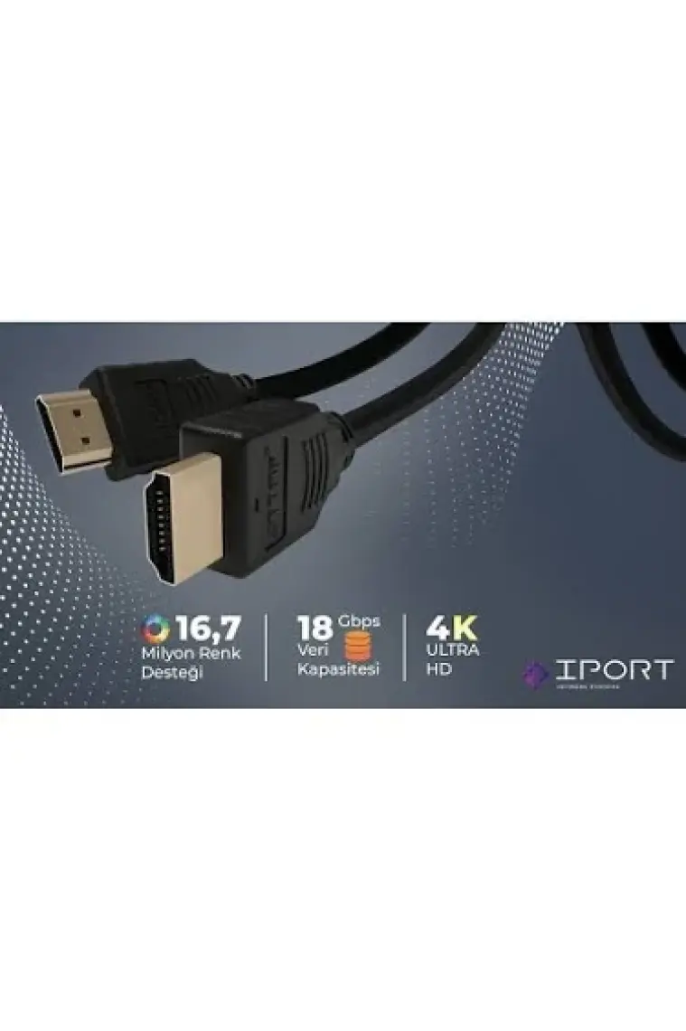 Ttaf HDMI 2.0 4K Ultra Hd 60 Hz Ses ve Görüntü Aktarım Kablosu