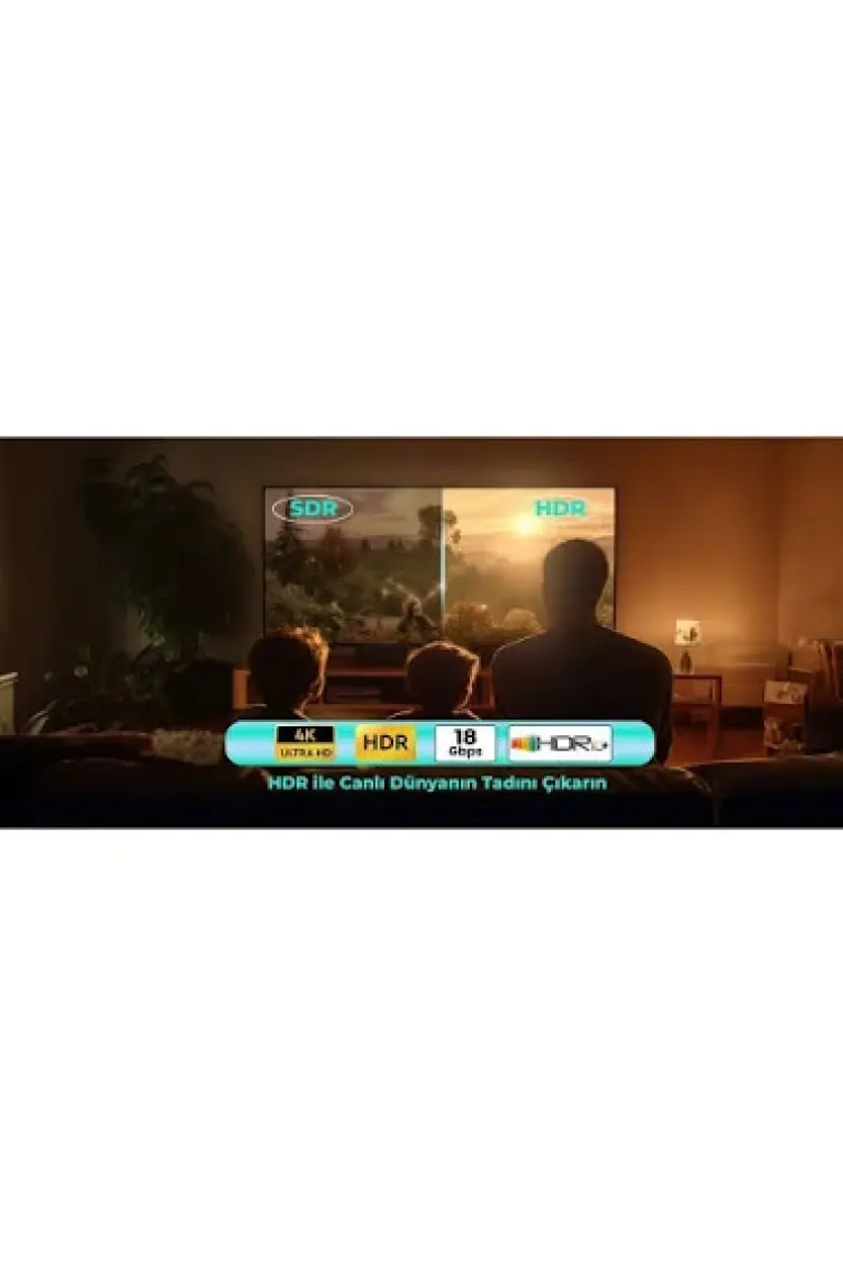 Ttaf HDMI 2.0 4K Ultra Hd 60 Hz Ses ve Görüntü Aktarım Kablosu