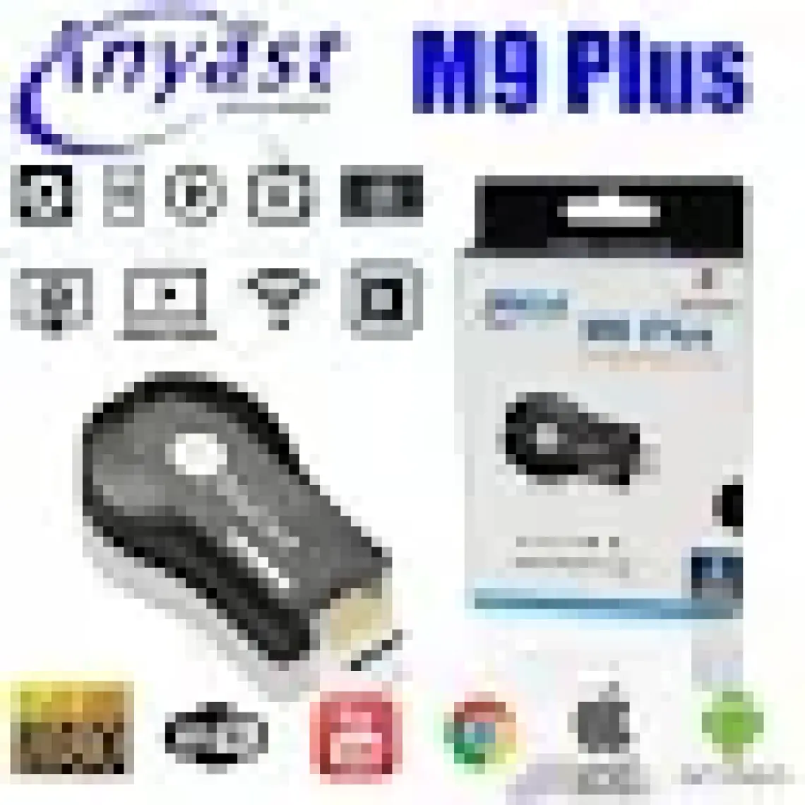 Anycast M9 Plus Anycast Kablosuz HDMI Ses ve Görüntü Aktarıcı