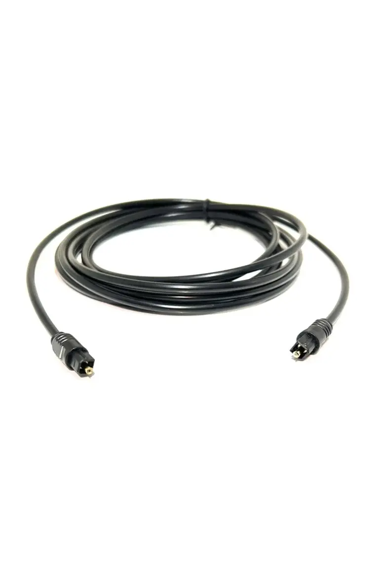 Boblov 3 Metre Dijital Optik Ses Kablosu Toslink Digital Optical Spdıf Audio Cable