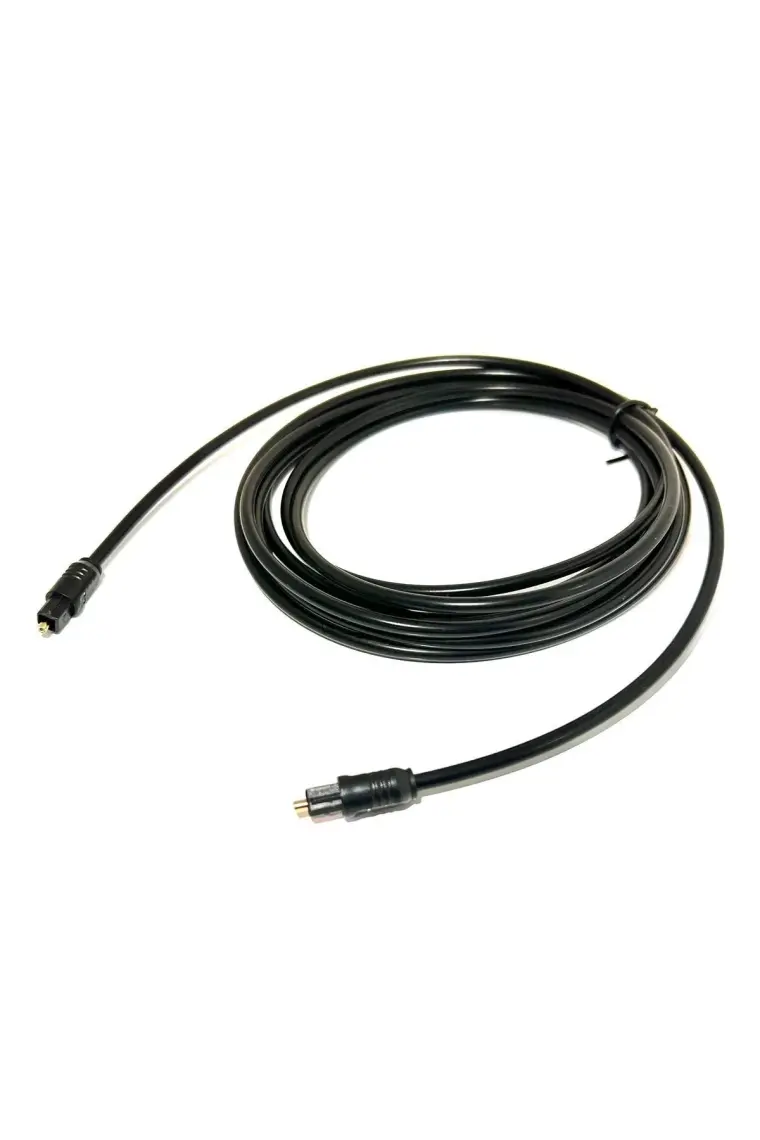 Boblov 3 Metre Dijital Optik Ses Kablosu Toslink Digital Optical Spdıf Audio Cable