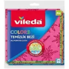 Vileda 4 Lü Colors Renkli Mutfak Bezi