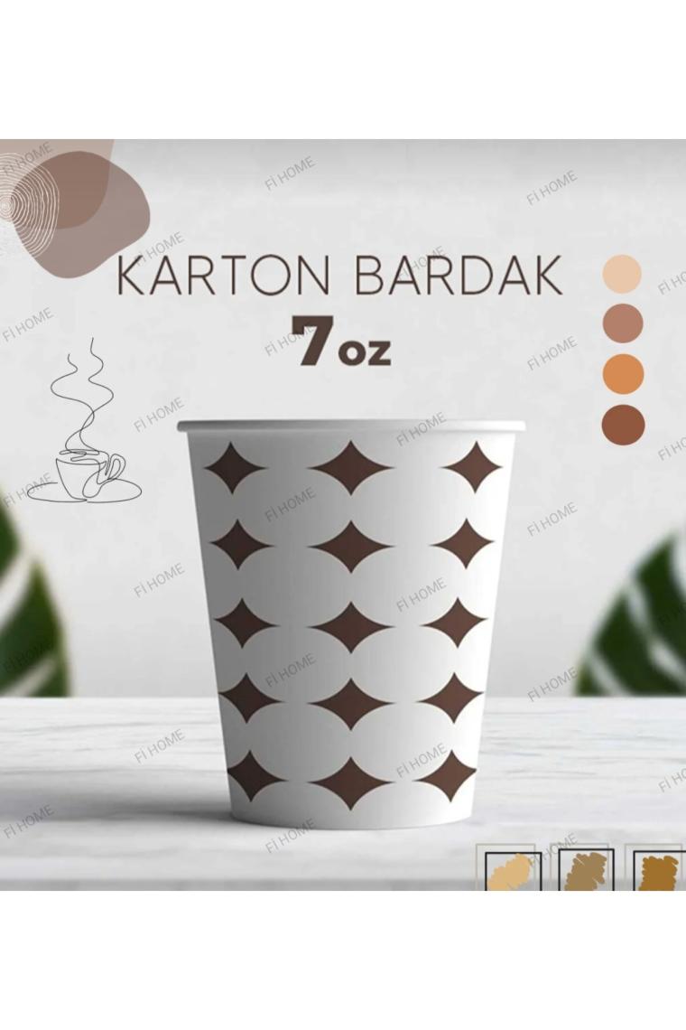 İlktem Karton Bardak 50`Li- 7 Oz