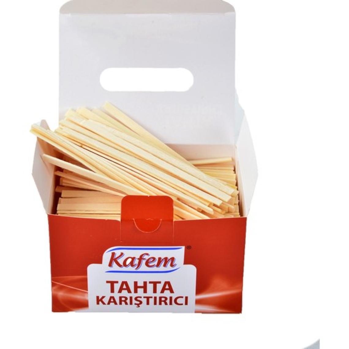 Kafem Tahta Karıştırıcı 11 cm Paket Içi  500' Lü , 5 Paket