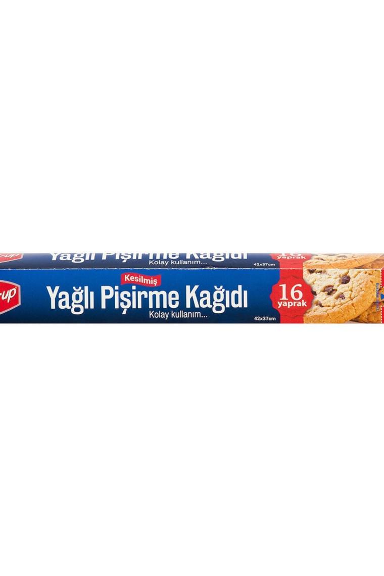 Kesilmiş Yağlı Pişirme Kağıdı - 16 Yaprak - 42x37 Cm
