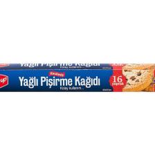 Kesilmiş Yağlı Pişirme Kağıdı - 16 Yaprak - 42x37 Cm