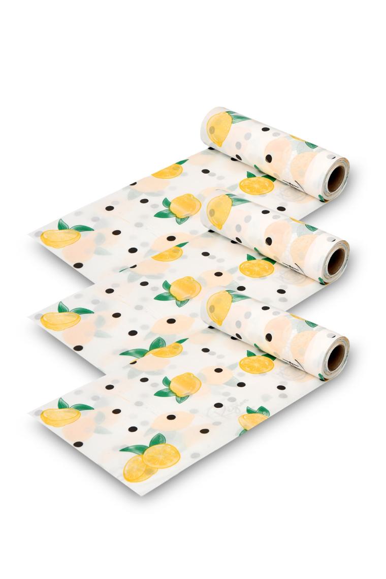 Bizden Eve Masa ve Aktivite Piknik Örtüsü Kullan At Sıvı Geçirmez Örtü 3 Rulo ( Rulo Içi:10 Adet) 100X120CM