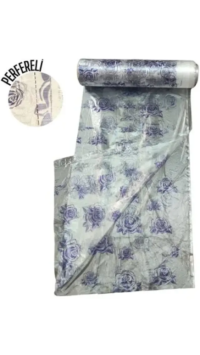 Self Tek Kullanımlık Plastik Masa Örtüsü 100 x 120 cm -  50'li