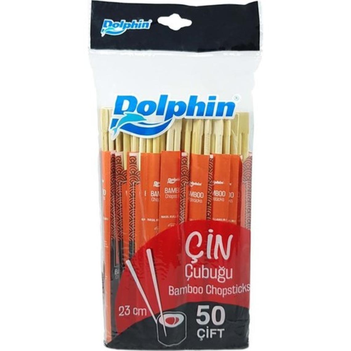 Dolphin Çin Yemek Çubuğu-Chopsticks 23cm 50 Çift