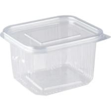 Tusemix Plastik Sızdırmaz Kap Kullan At Kapaklı Kase 500 gr cc 50 Adet Sızdırmaz 500 gr Plastik Kap 50 Adet
