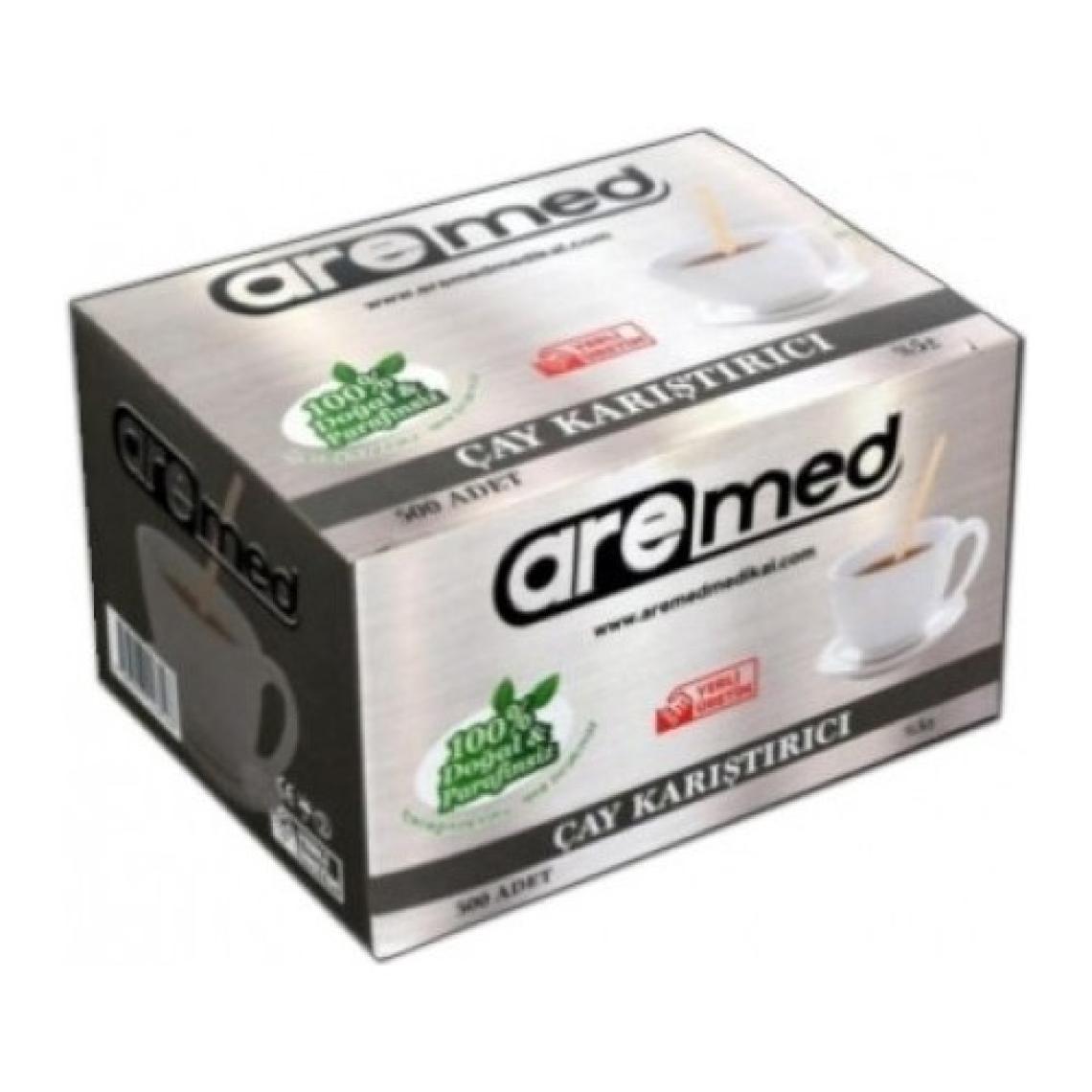 Aremed Ahşap Çay ve Kahve Karıştırıcı 24X 500'LÜ