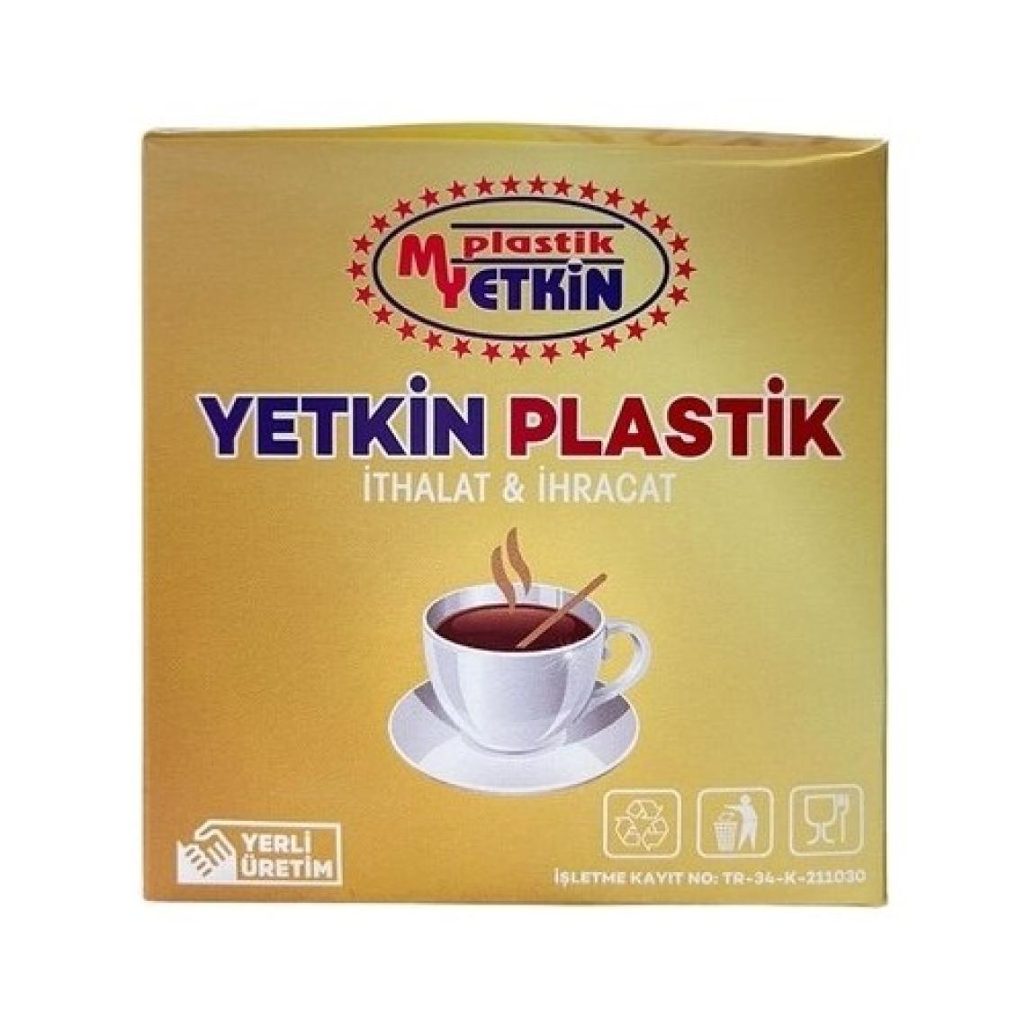 Yetkin Tahta Kahve & Çay Karıştırıcı 500'LÜ