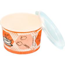 Stor Kapaklı Karton Çorba Kasesi 16 Oz 50' li