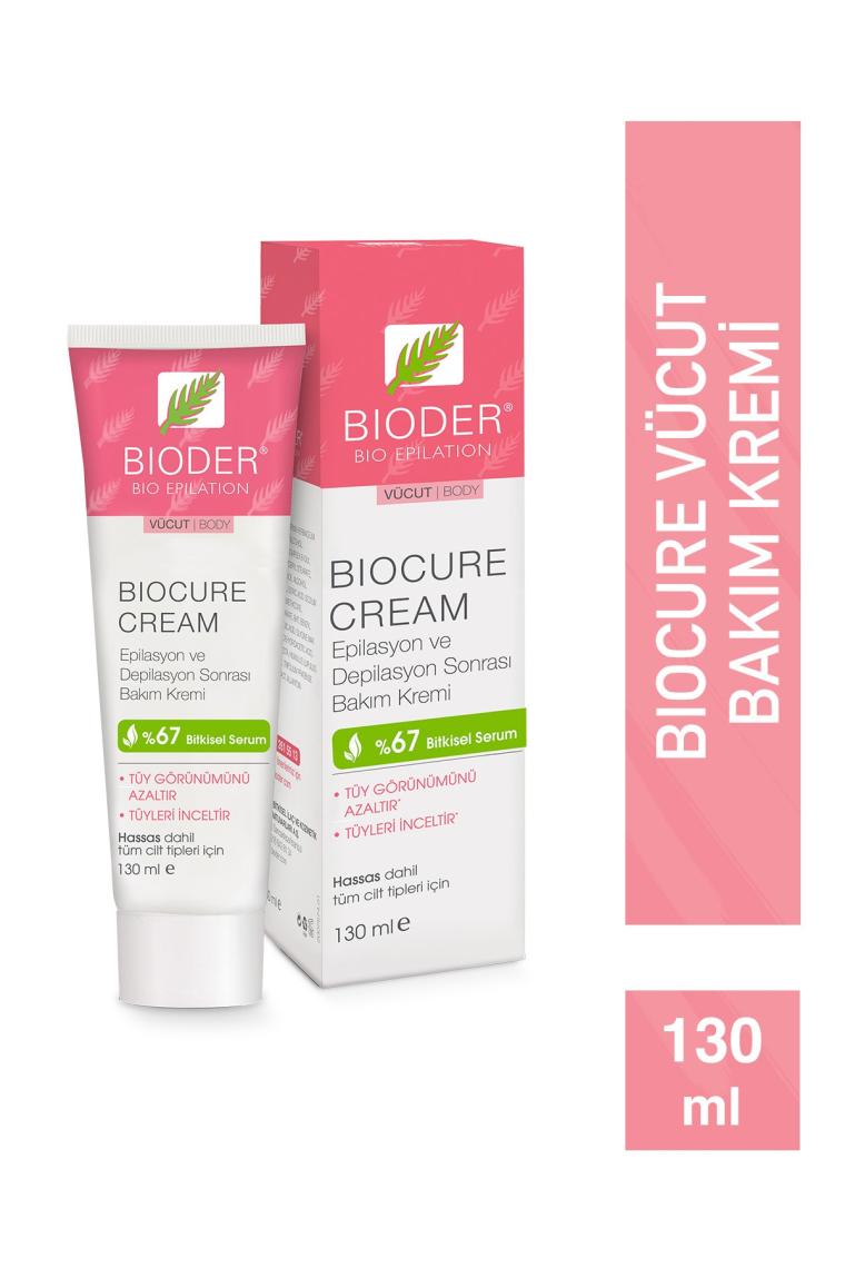 Biocure Cream 130 ml Tüy Azaltıcı Krem Vücut Bölgesi Için