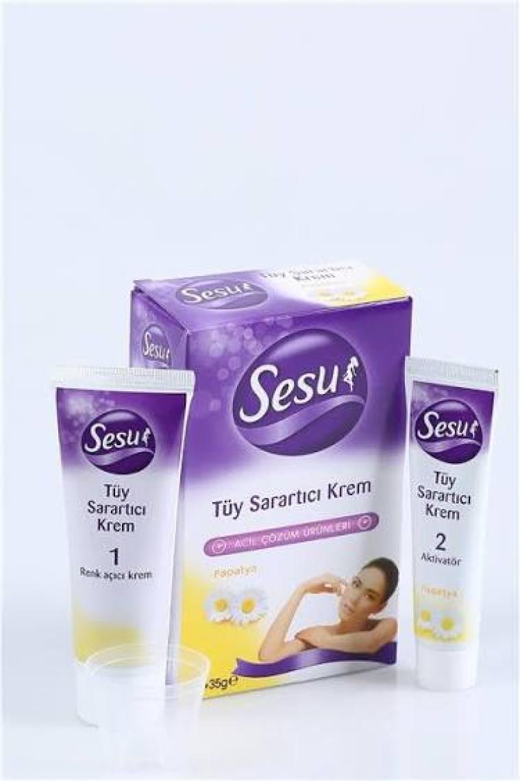Sesu Tüy Sarartıcı Krem 35*18