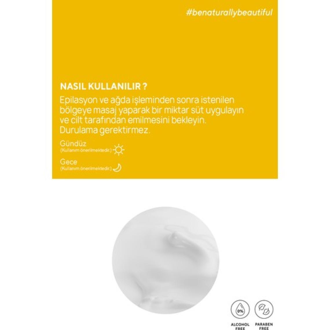 The Ceel Tüy Azaltıcı ve Nemlendirici Süt Epilasyon&lazer Sonrası Isırgan Otu ve Hyaluronik Asit Özlü 60 ml