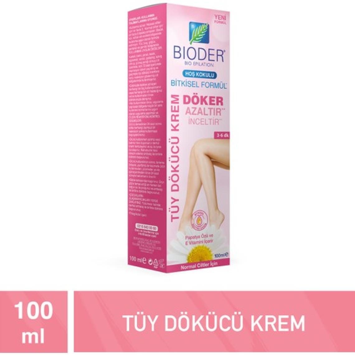 Bioder Bio-Epilation Kadınlar İçin Tüy Dökücü Krem 100 ml