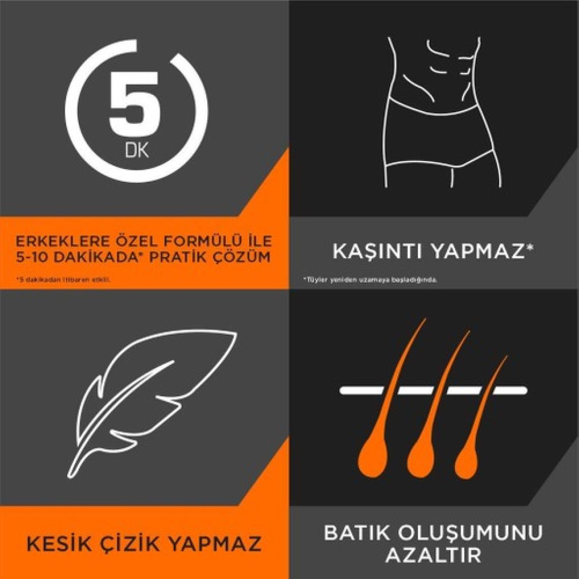 Veet Men Özel Bölgeler İçin Tüy Dökücü Krem Seti 100&50 ml
