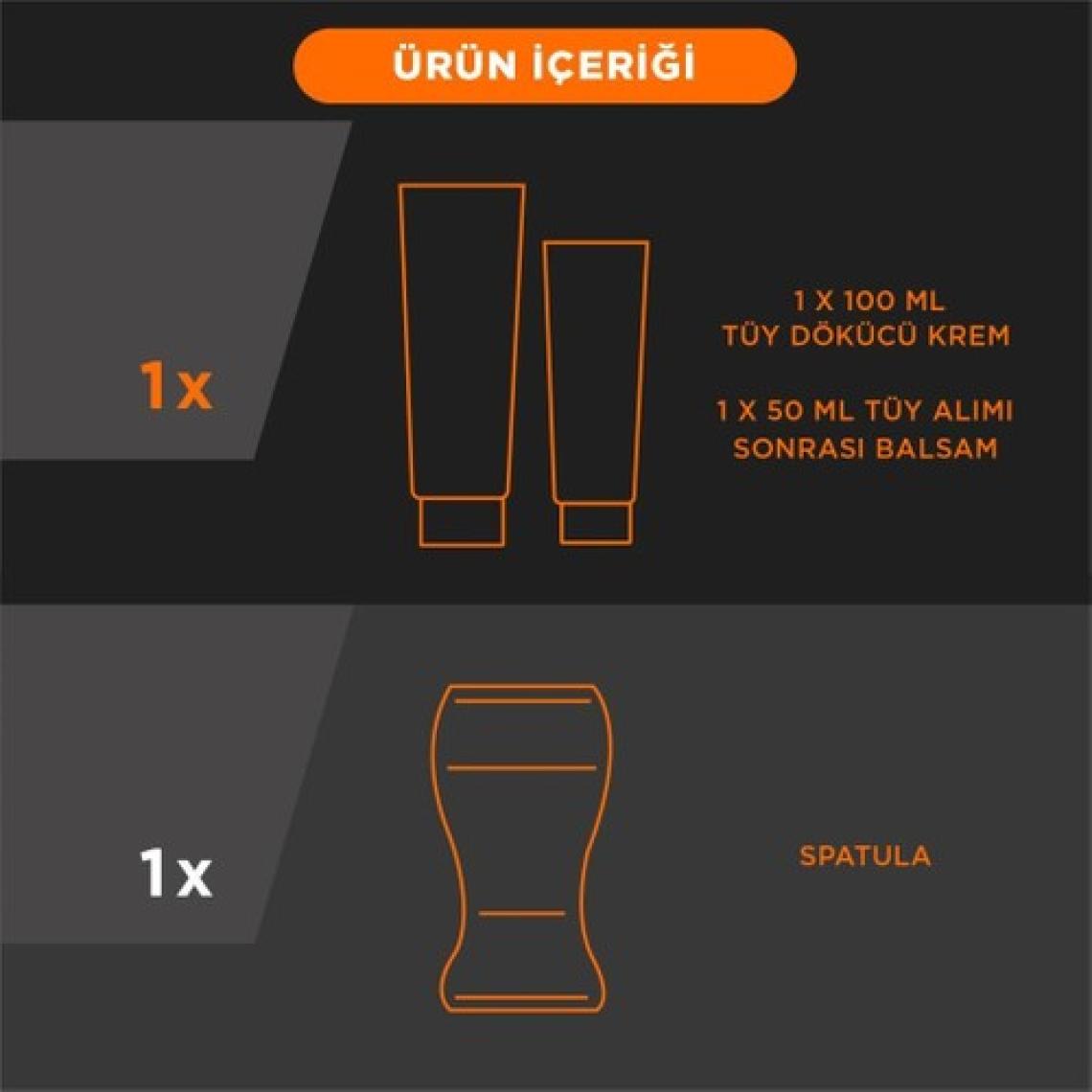 Veet Men Özel Bölgeler İçin Tüy Dökücü Krem Seti 100&50 ml