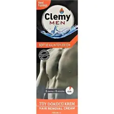 Clemy Men Sert ve Kalın Tüyler Tüy Dökücü Krem Erkek 100ml