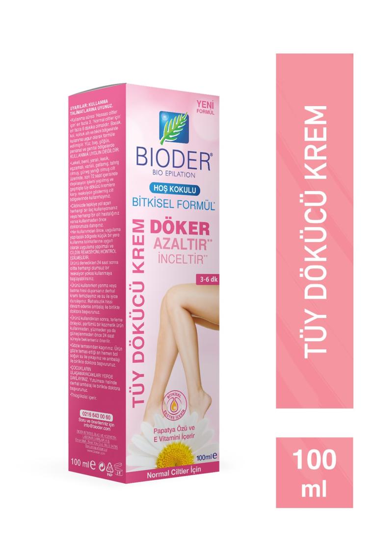 Tüy Dökücü Krem Vücut Bölgesi 100 ml - Tüy Azaltıcı Etki