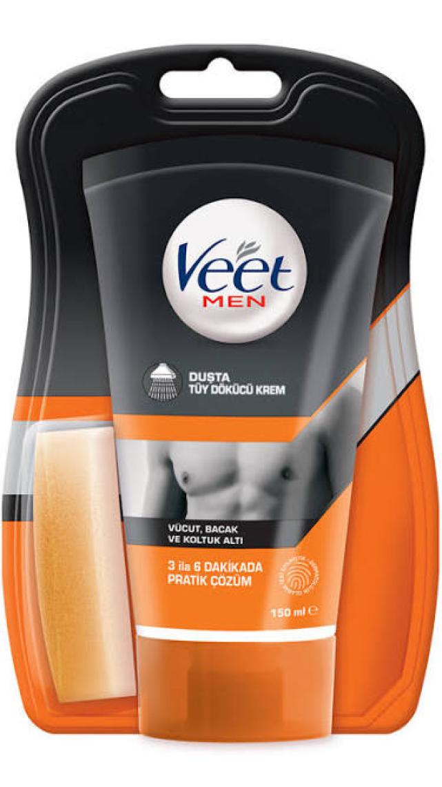 Veet Men Erkeklere Özel Duşta Tüy Dökücü Krem 150 ml