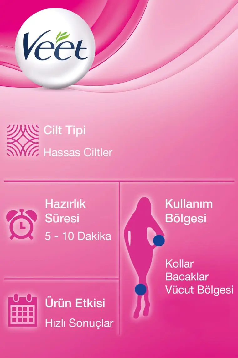 Veet Duşta Tüy Dökücü Krem Bacak & Vücut Bölgesi Hassas Ciltler 150 ml