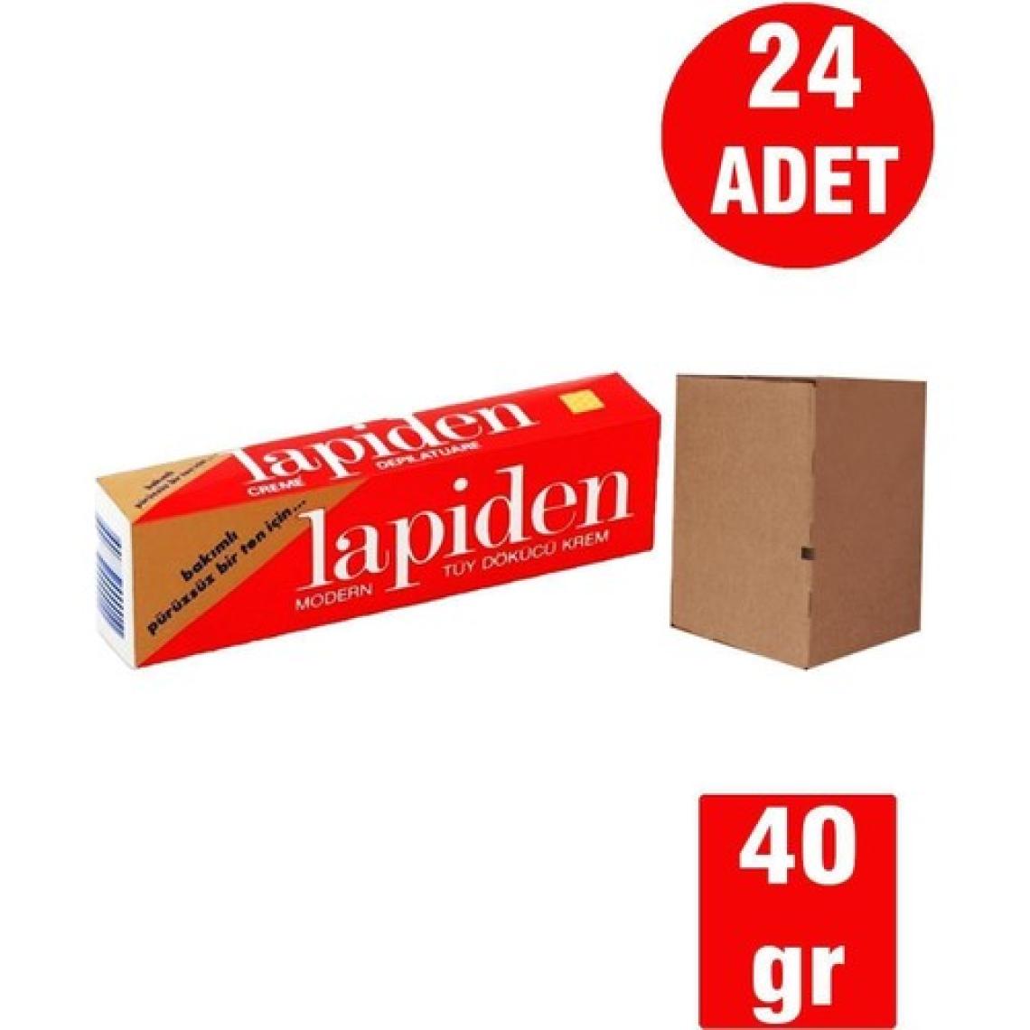 Lapiden Tüy Dökücü Krem 40 gr x 24 Adet