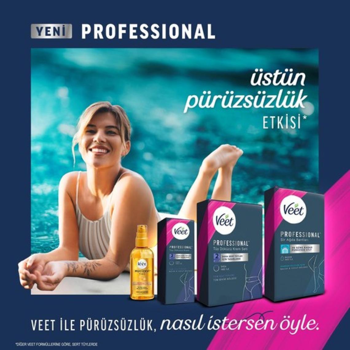Veet Professional 400ml Tüy Dökücü Krem