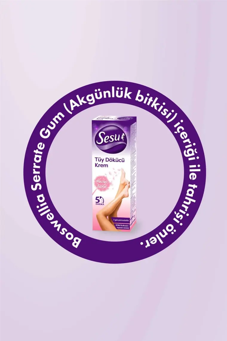 Sesu Tüy Dökücü Krem Hassas Ciltler 100 ml