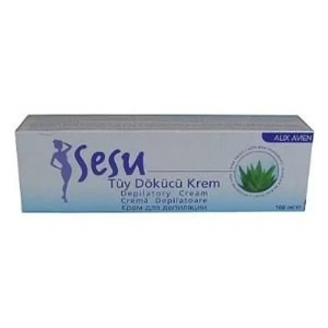 Sesu Tüy Dökücü Krem Hassas Ciltler 100 ml