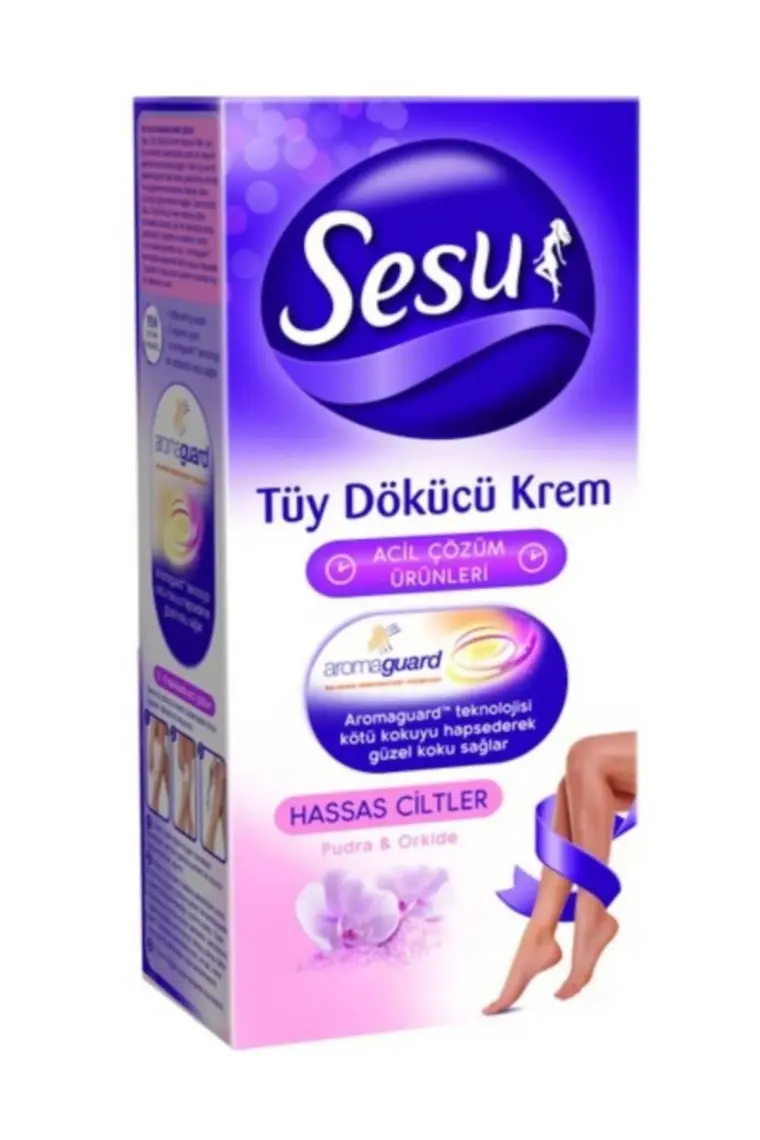 Sesu Tüy Dökücü Krem Hassas Ciltler 100 ml