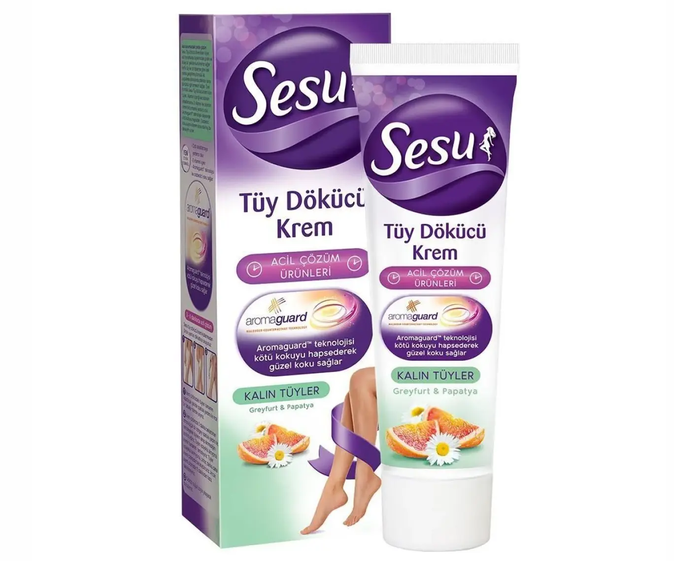 Sesu Tüy Dökücü Krem Hassas Ciltler 100 ml