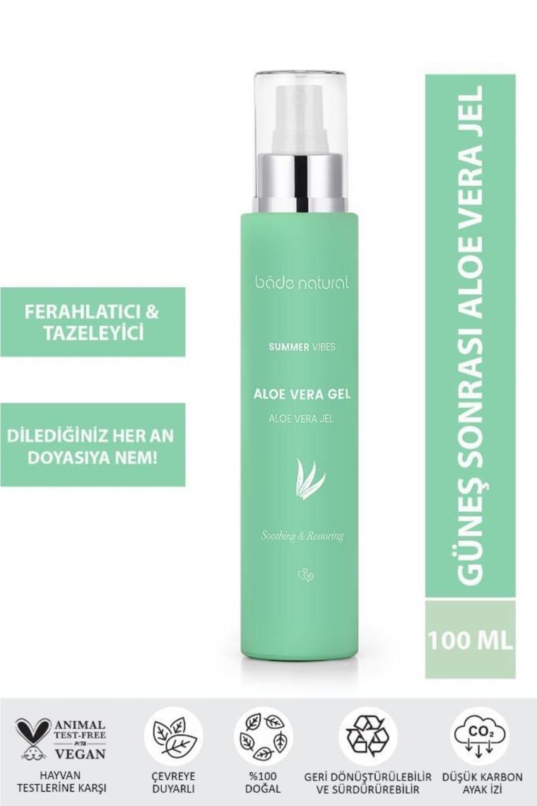 Aloe Vera Jel %100 Doğal 100 ml