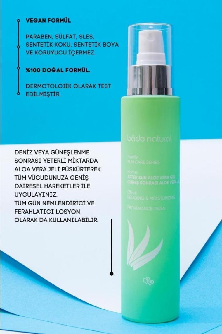 Aloe Vera Jel %100 Doğal 100 ml