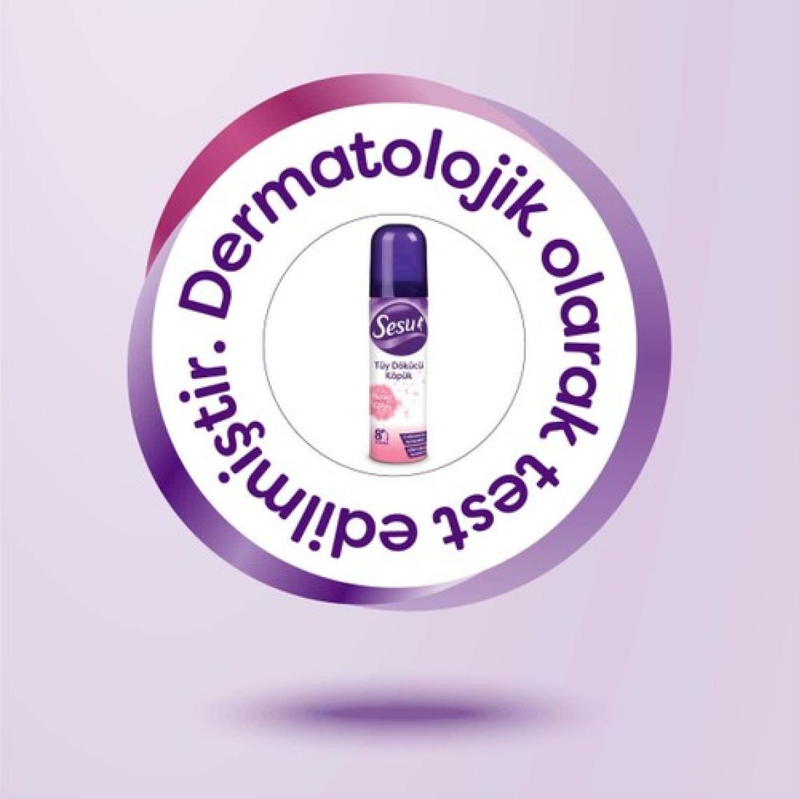 Sesu Tüy Dökücü Köpük Hassas Cilt 150 ml