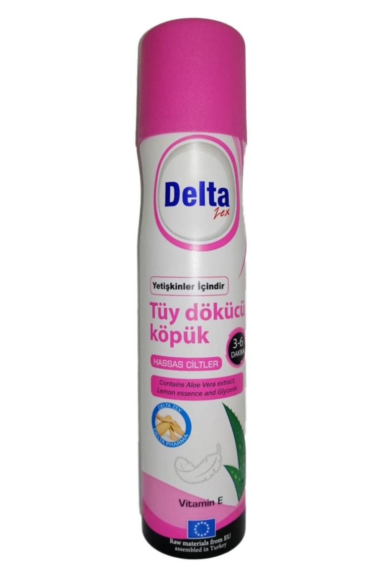 Delta Zex Tüy Dökücü Köpük Hassas Ciltler 200 ml