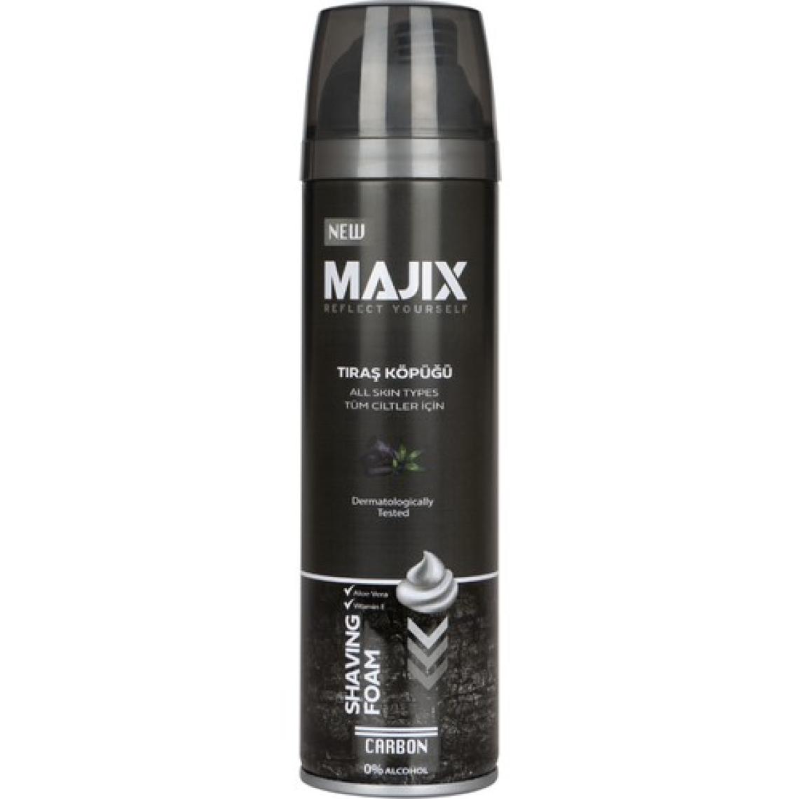 Majix Tıraş Köpüğü Carbon 200 ml