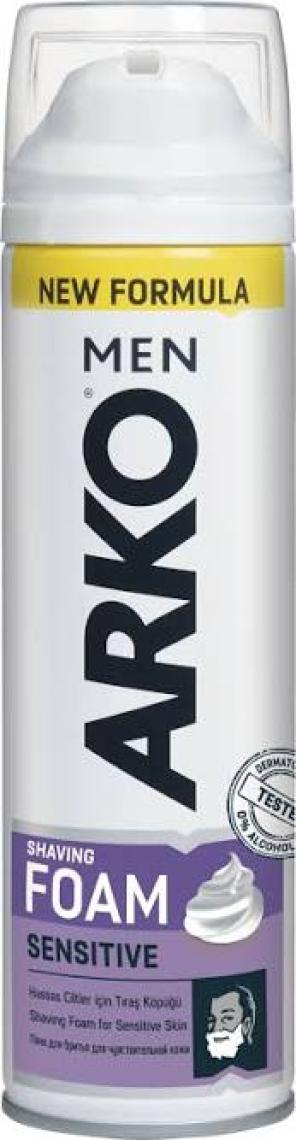 Arko Men Extra Sensitive Tıraş Köpüğü 200 ml Tıraş Köpük ve Jelleri