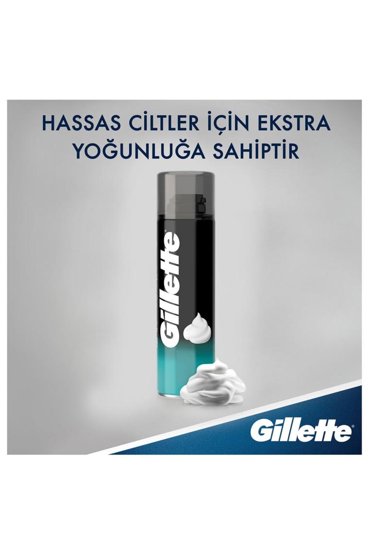 Gillette Hassas Ciltler 300 ml Tıraş Köpüğü